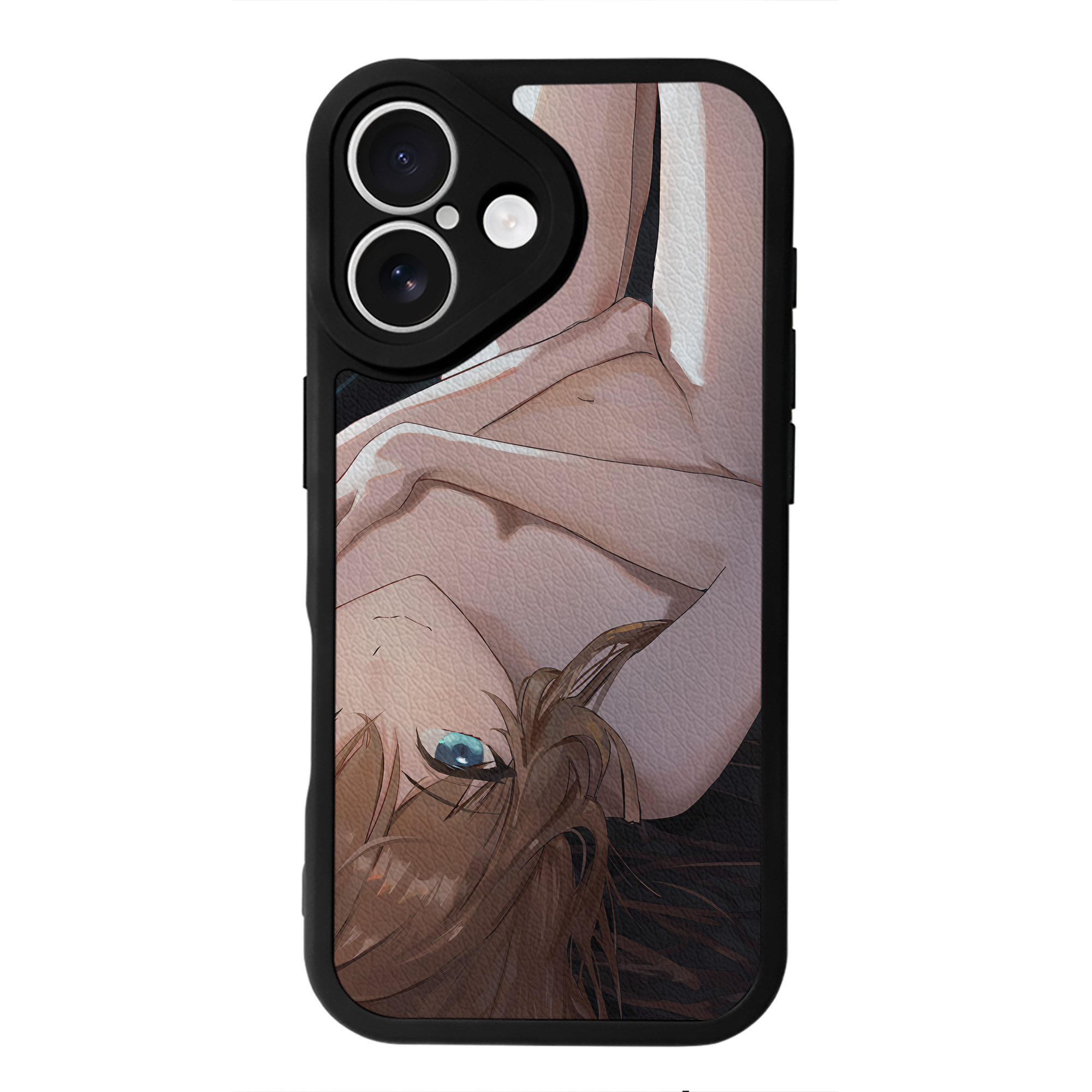（画像用） EVA 新世紀エヴァンゲリオン 【iPhone 16シリーズ対応】シリコンスマホケース（レザー調） 材質：シリコン